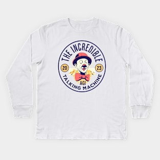 The Incredible Talking Machine Kids Long Sleeve T-Shirt